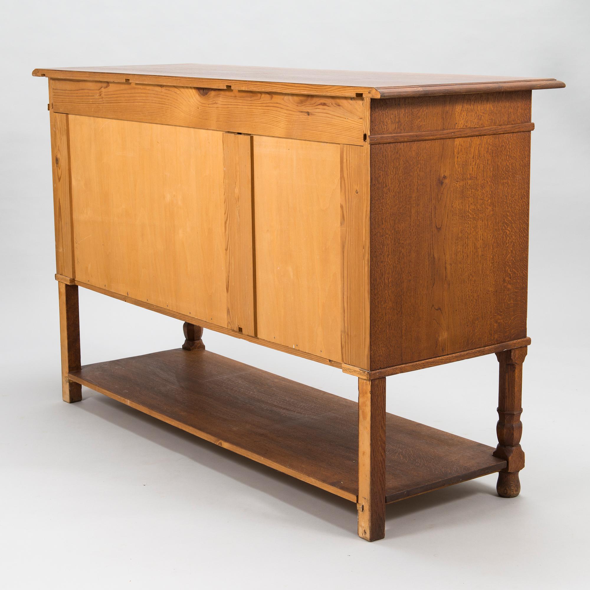 WERNER WEST, a mid-1920's sideboard  for Oy Stockmann Ab, Keravan puusepäntehdas.
