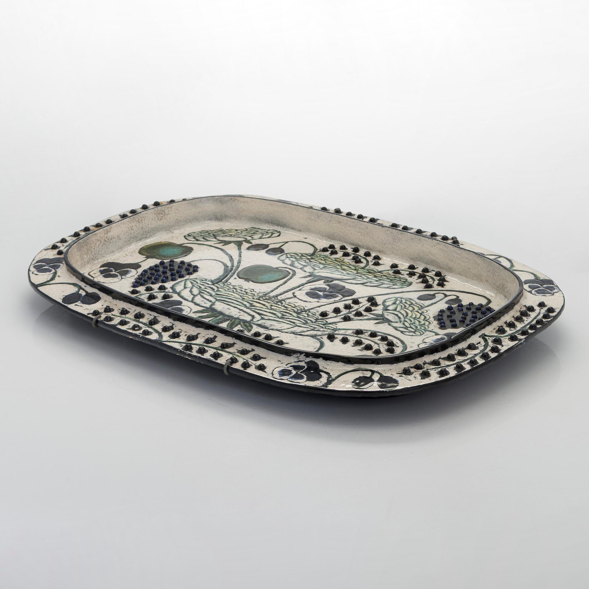 Birger Kaipiainen, koristevati, keramiikka, signeerattu Kaipiainen.