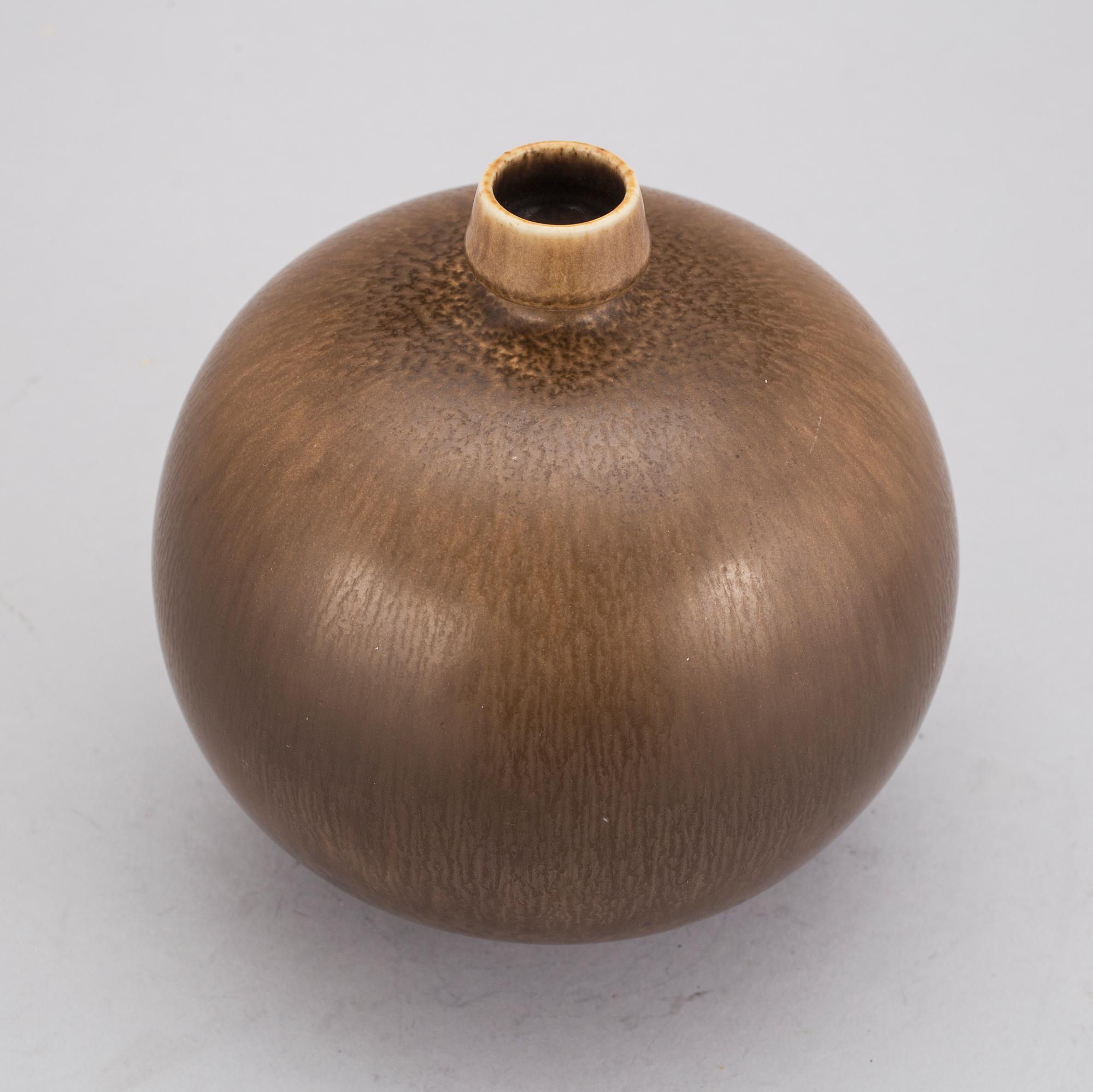 VAS, stengods, Berndt Friberg, Gustavsberg Studio 1965.