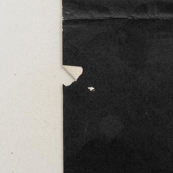 A Swedish movie poster by Gösta Åberg,  James Bond "Goldfinger" 1965 numbered 2669.