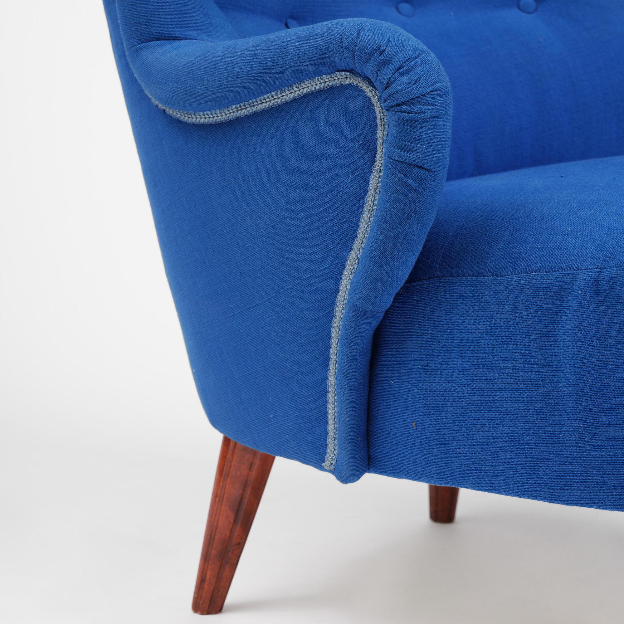 S. M. Wincrantz Möbelindustri, fåtölj, Swedish Modern, Skövde, 1940-50-tal.