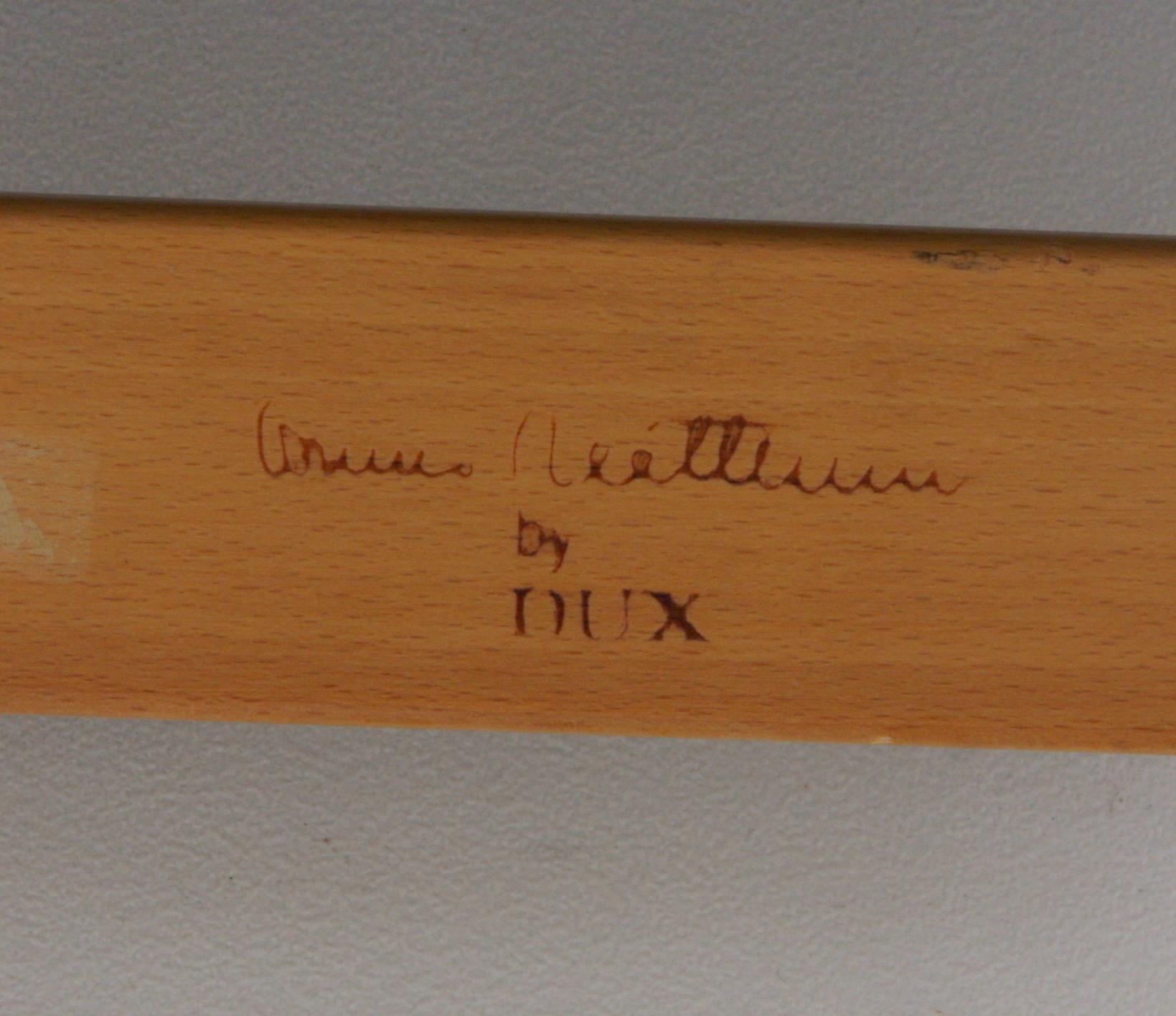 VILSTOL, "Pernilla", Bruno Mathsson, brännmärkt.