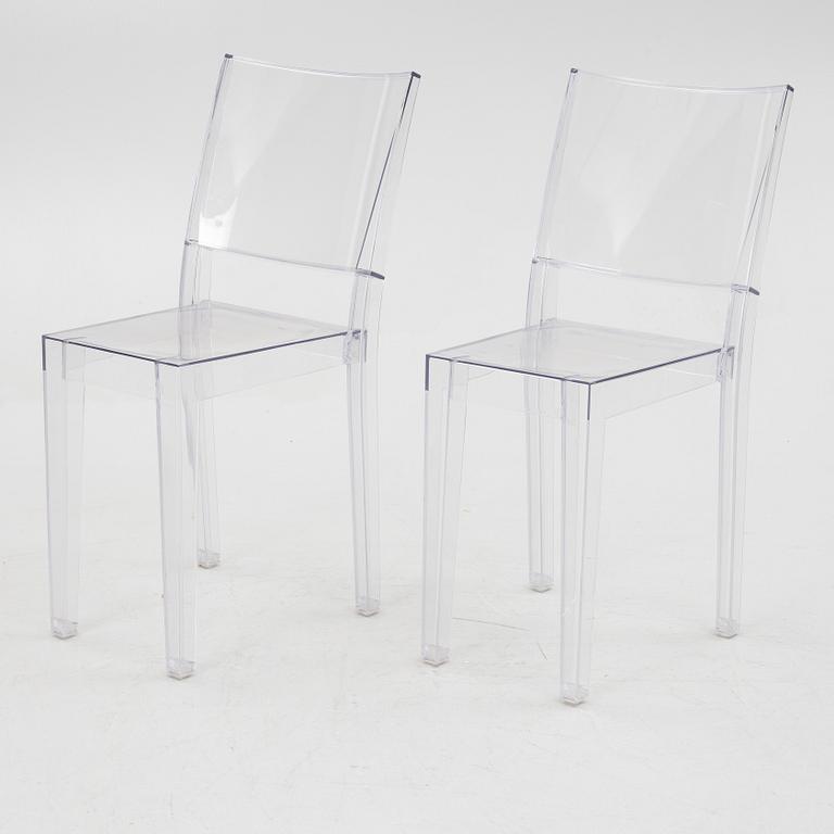 Philippe Starck, 8 st, "La Marie" Kartell, Italien, Modellen formgiven 1998.