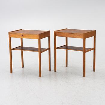 Sängbord, ett par, 1950/60-tal.