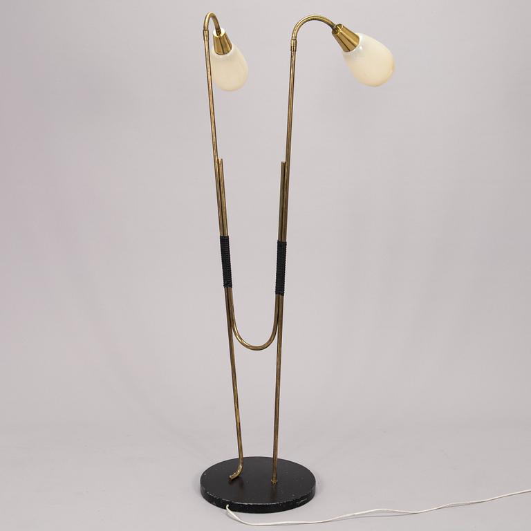 A 1950s floor lamp.