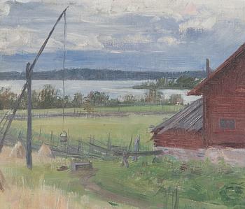 Elin Danielson-Gambogi, A Cottage by the Shore.