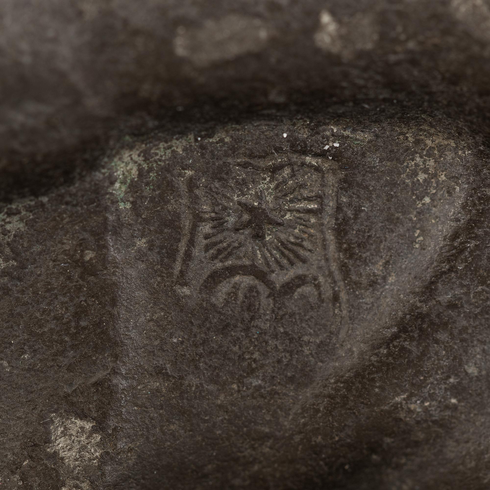 Ljusstake, Petter Samuelsson Norén Hedemora 1772, Rokoko.