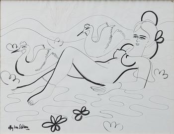 Aly Ben Salem, Reclining model.