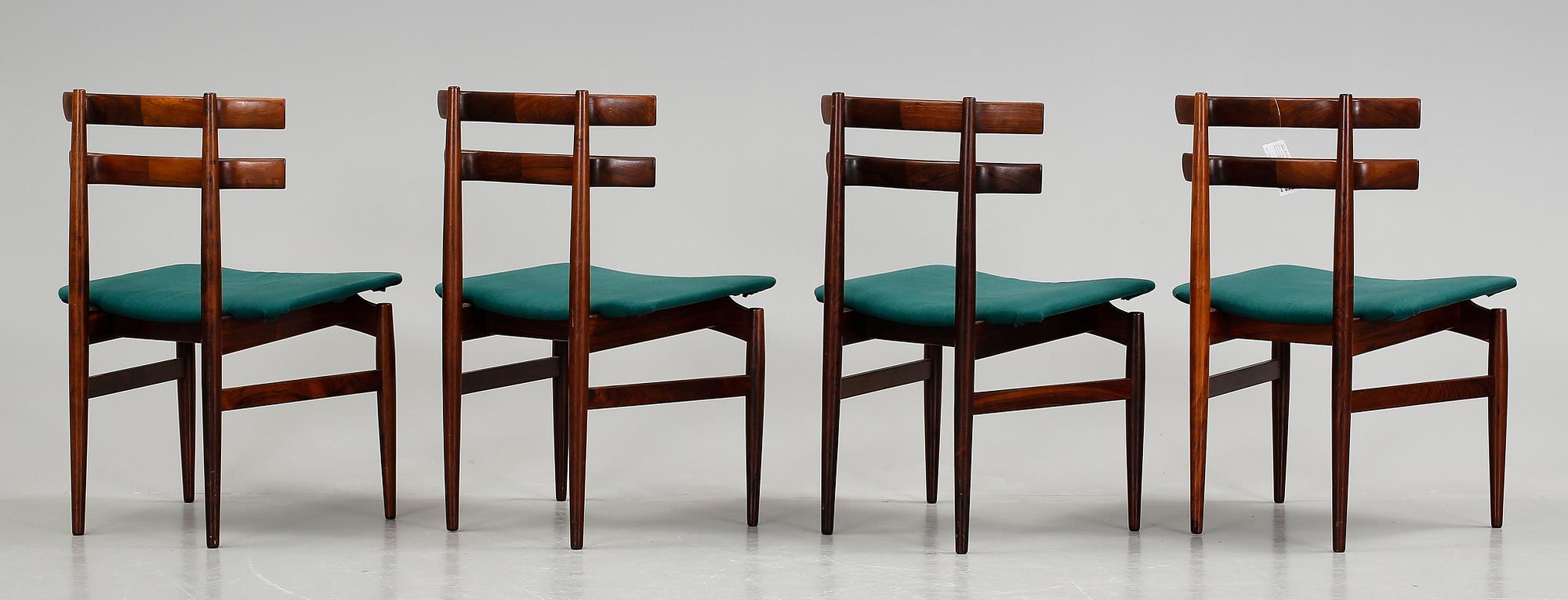 STOLAR, 4 st, Poul Hundevad, Poul Hundevad & Co, Danmark,1960-tal.