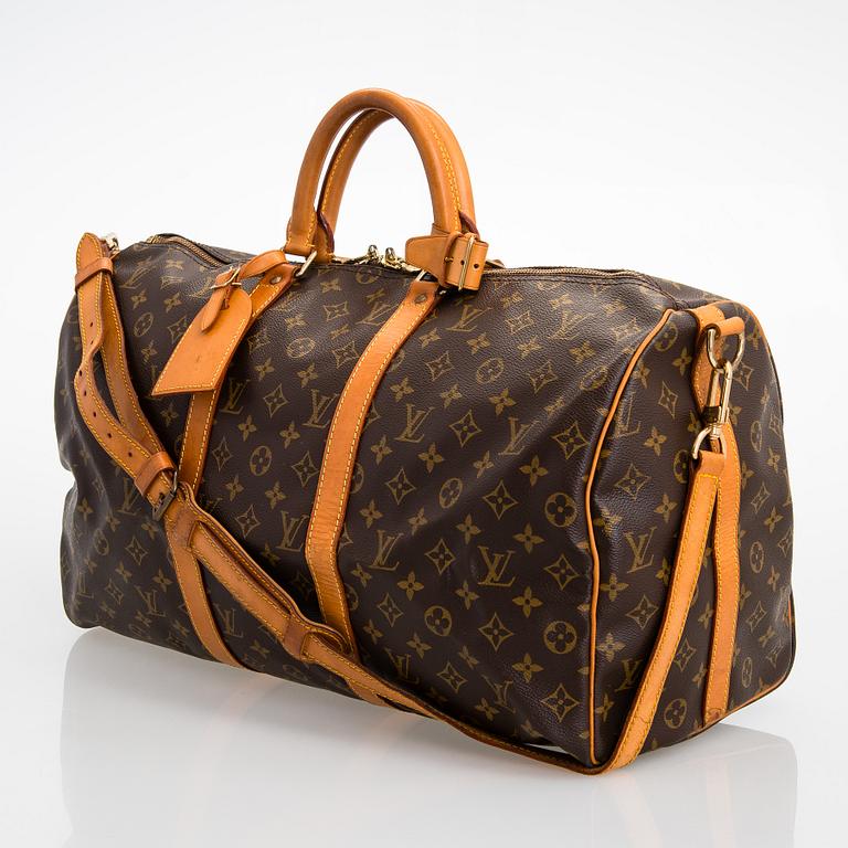 Louis Vuitton, "Keepall 50 Bandoulière", väska.