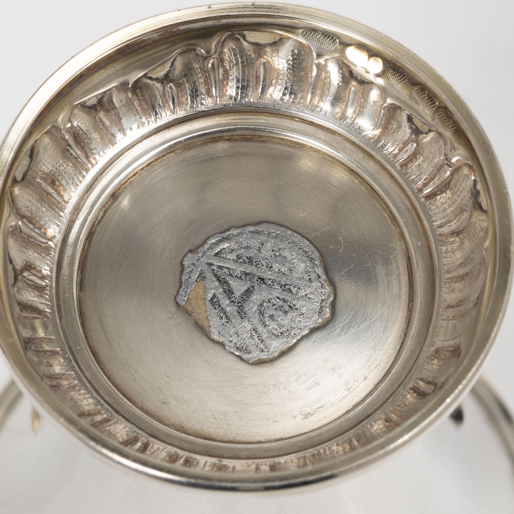 Beakers, 4, silver, Sweden, 1902–1954.