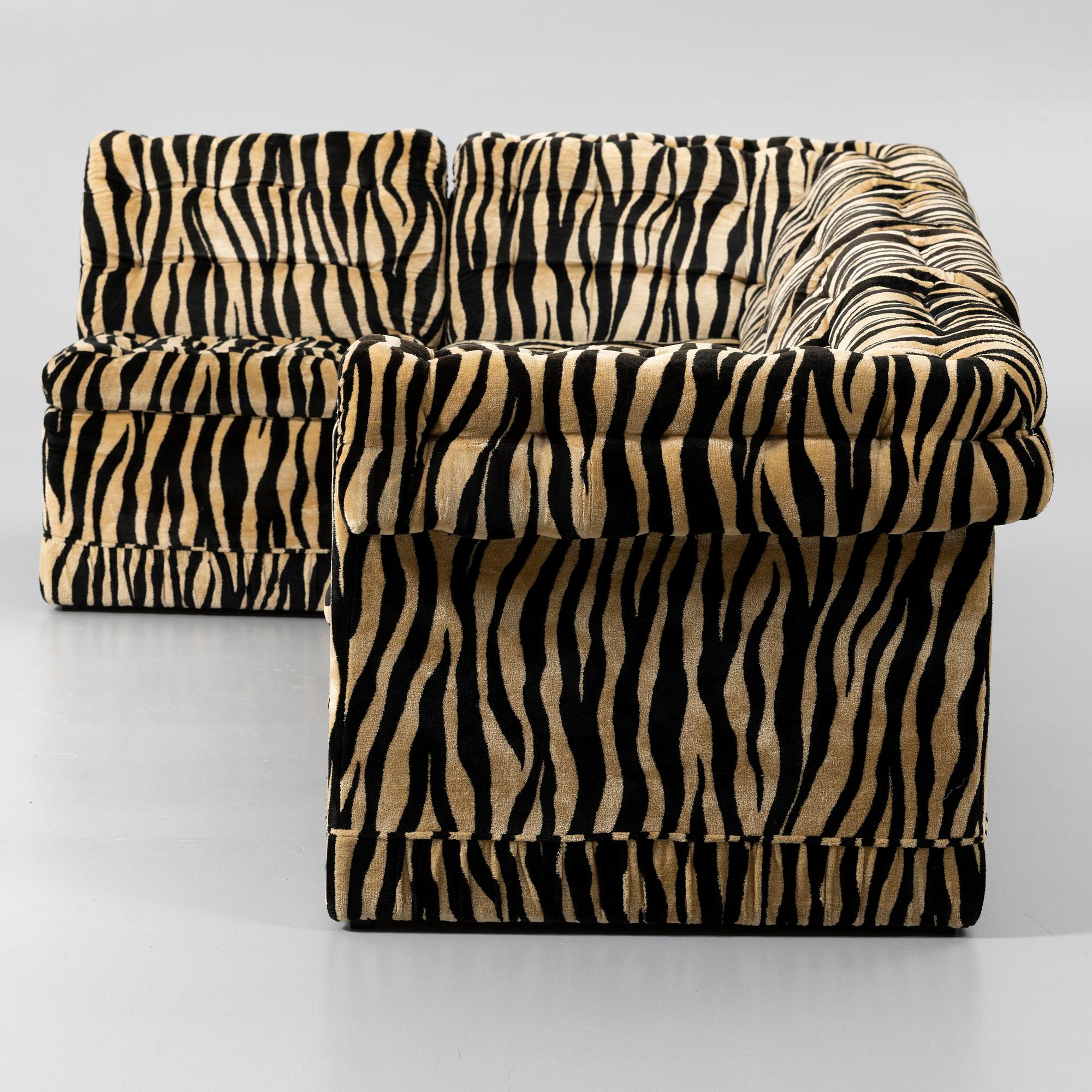 Modular sofa, 5 sections, Scapa Möbler, 1970s.
