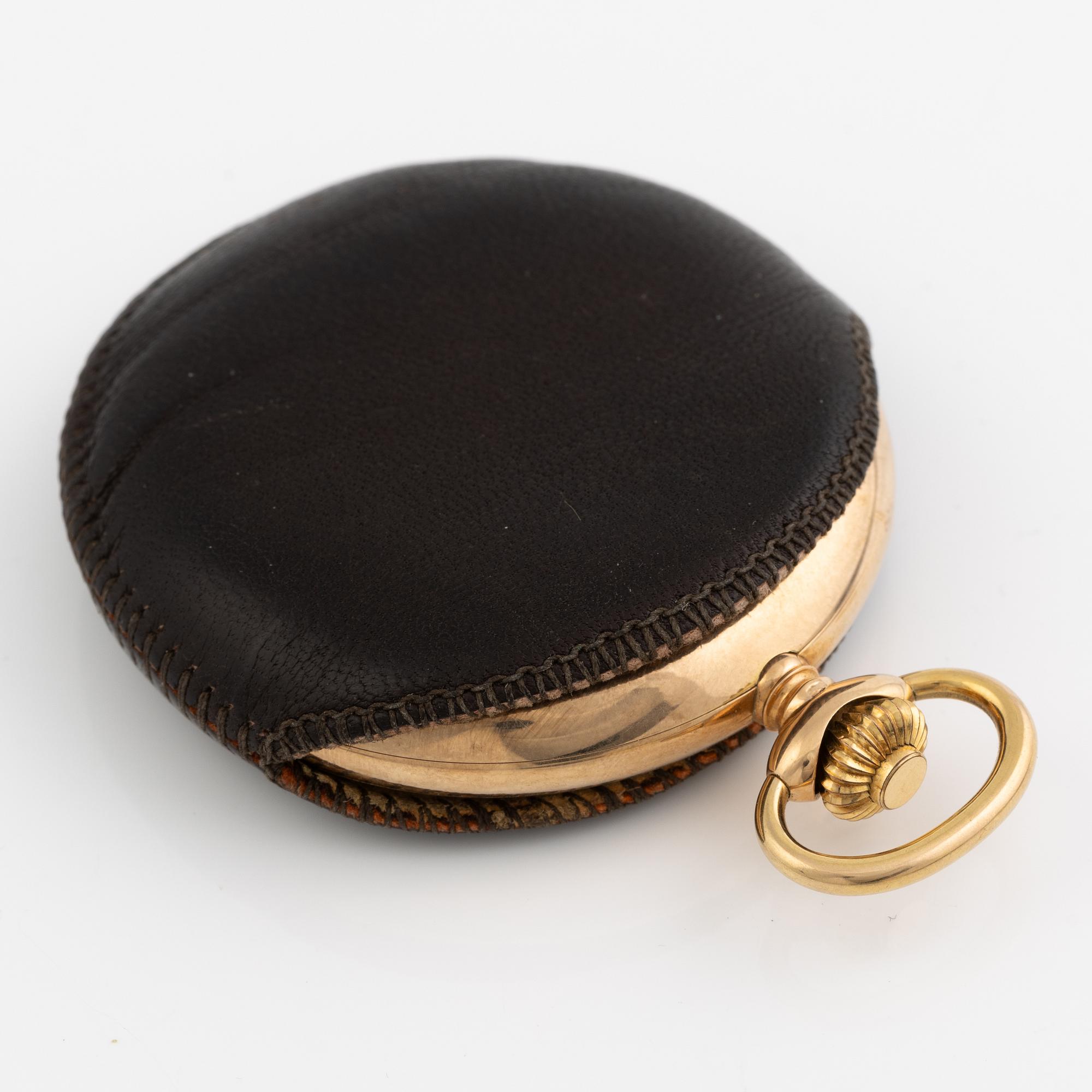 Central, pocket watch, hunter, 50 mm.