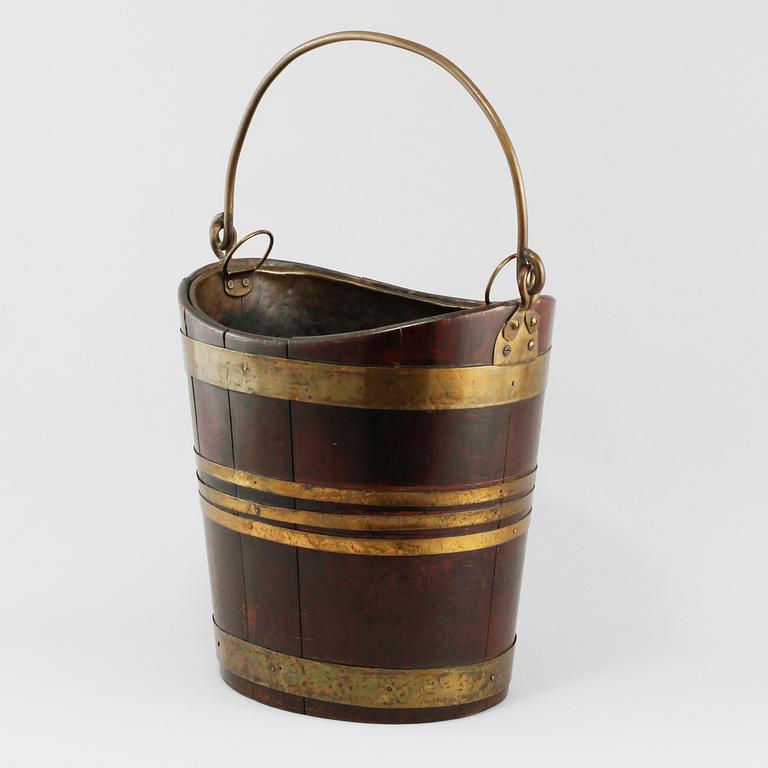PEAT BUCKET, sent 1700-tal.