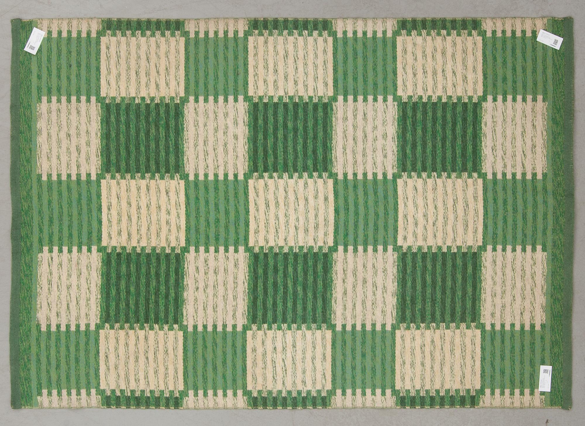 MATTA, dubbelsidig, 1900-talets andra hälft. Ca 236 x 160 cm.