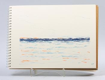 JANSSON, RUNE, färglitografier, 49 st, "Strater".