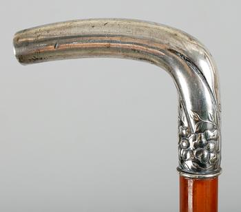 KÄPP, krycka av silver, GAB 1923.
