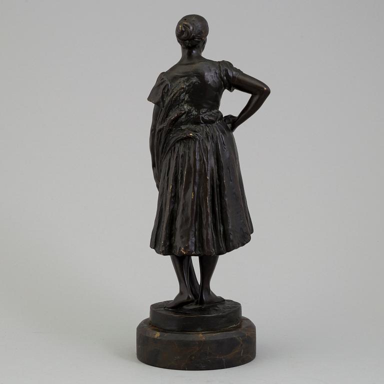 A SCULPTURE, after Max Valentin, signed M. Valentin,