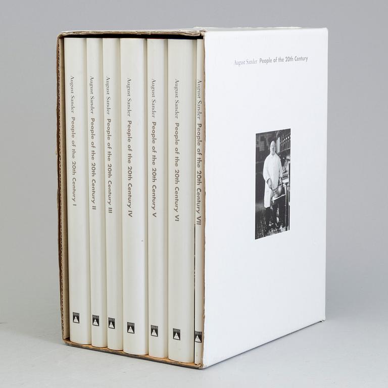 A set of 7 vol, August Sander: People of the 20th 
Century. 1-7. 2002.