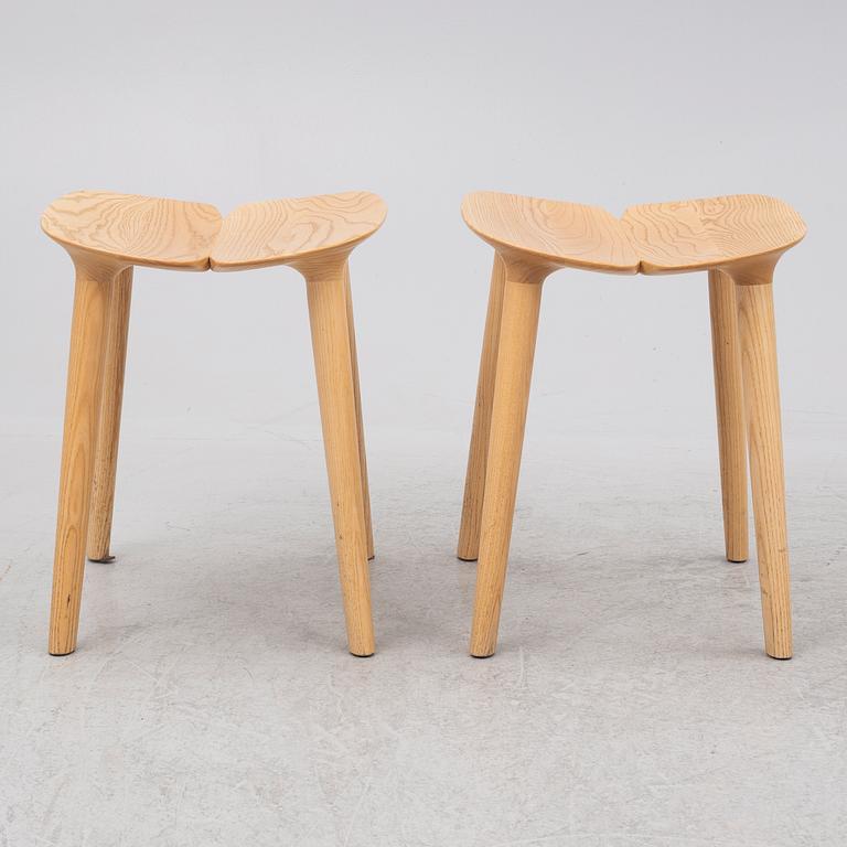 Ronan & Erwan Bouroullec, pallar ett par, "MC3 OSSO", Mattiazzi, Italien, efter 2011.