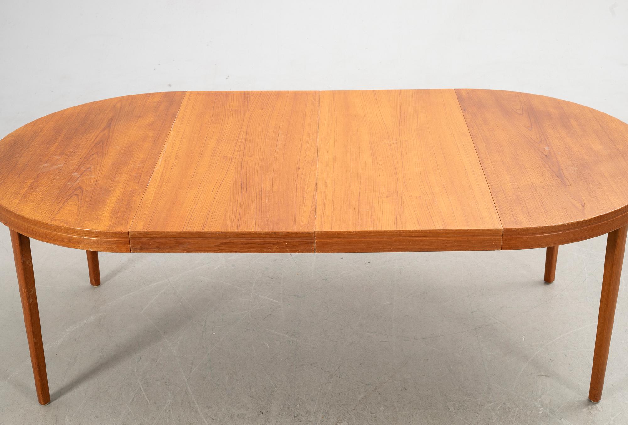 Matbord, Skaraborgs Möbelindustri AB, Tibro, 1960-tal.