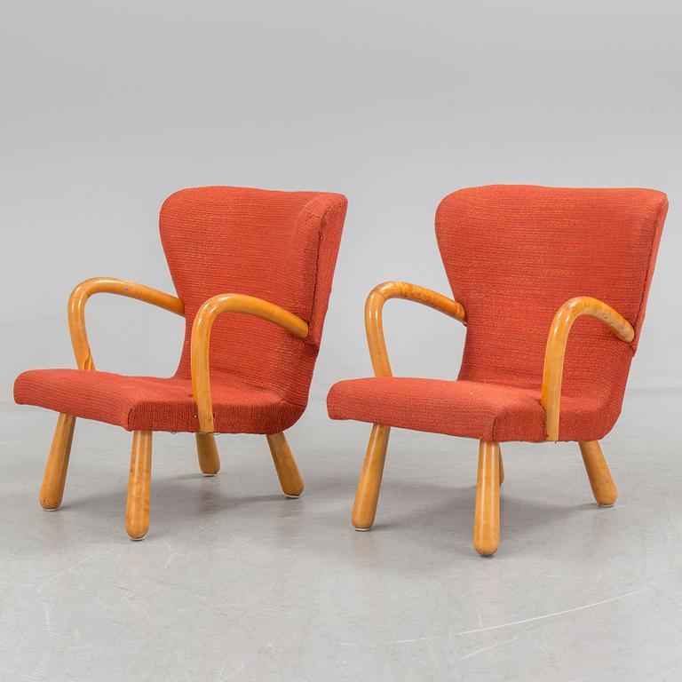 A pair of "Åke" easy chairs by IKEA.
