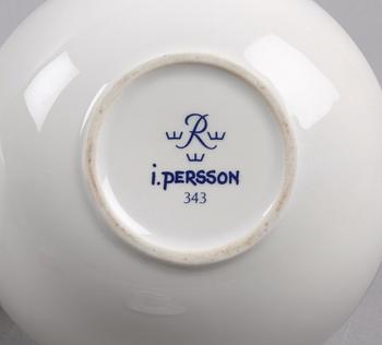 TEKANNOR, 2 st, porslin, Inger Persson, Rörstrand.