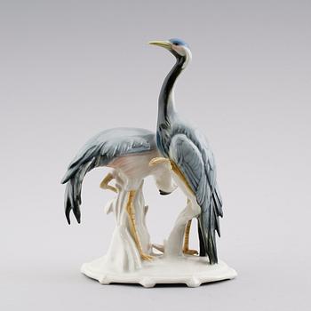 FIGUR, porslin, Ens, Tyskland, 1900-talets första hälft.
