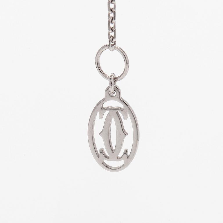 Cartier, halsband, "1895", 18K vitguld med briljantslipad diamant.