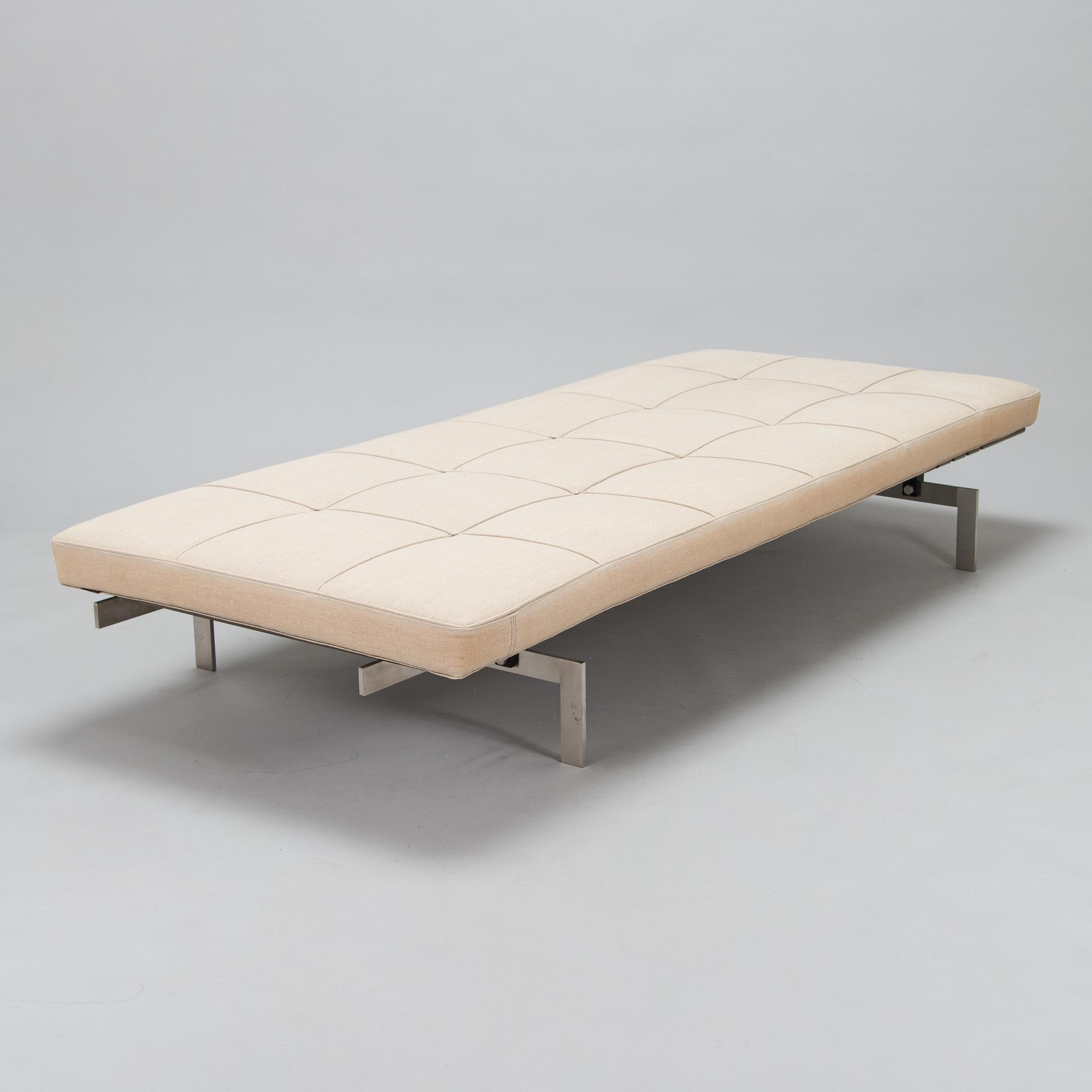Poul Kjaerholm, dagbädd, daybed "PK-80", Fritz Hansen, Danmark 2016.