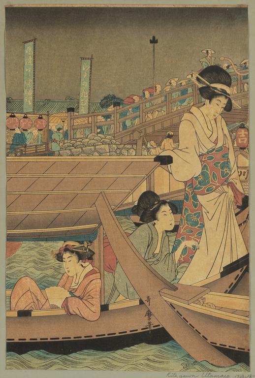 Kitagawa Utamaro,.
