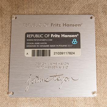 Jaime Hayon, Armchair, "Ro JH1" for Fritz Hansen Denmark, 21st century.