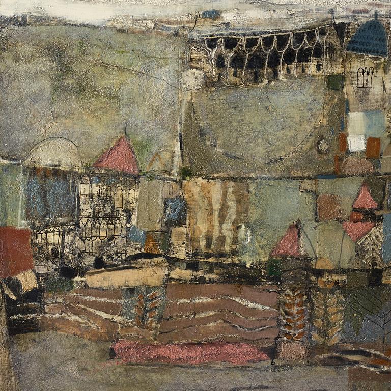 James Coignard, olja på duk, signerad.