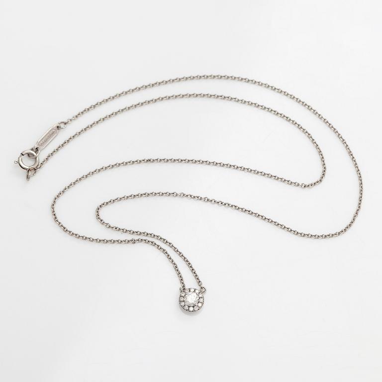 Tiffany & Co, kaulakoru, "Soleste", platinaa ja timantteja.