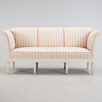 SOFFA, sengustaviansk stil, 1800-tal.