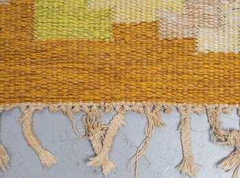 INGEGERD SILOW, MATTO, flat weave, ca 236 x 163,5-166  cm, signerad IS.