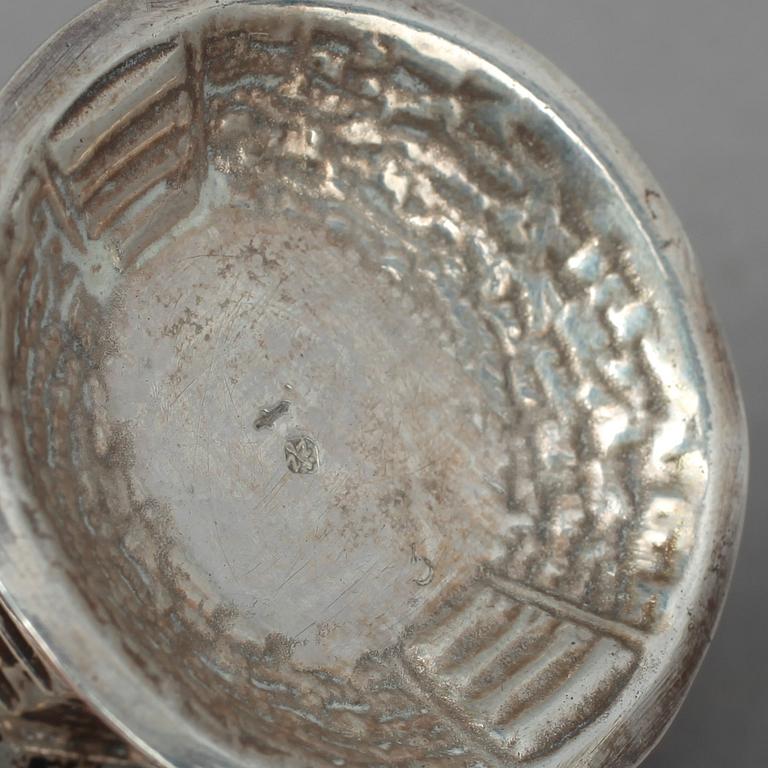 PARTI SILVER, 6 delar, 1900-tal. Vikt ca 122 gram.