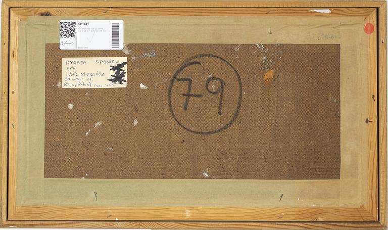 Ivar Morsing, olja på pannå, signerad och daterad -59.