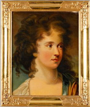 OKÄND KONSTNÄR, olja på duk, 1800-tal.