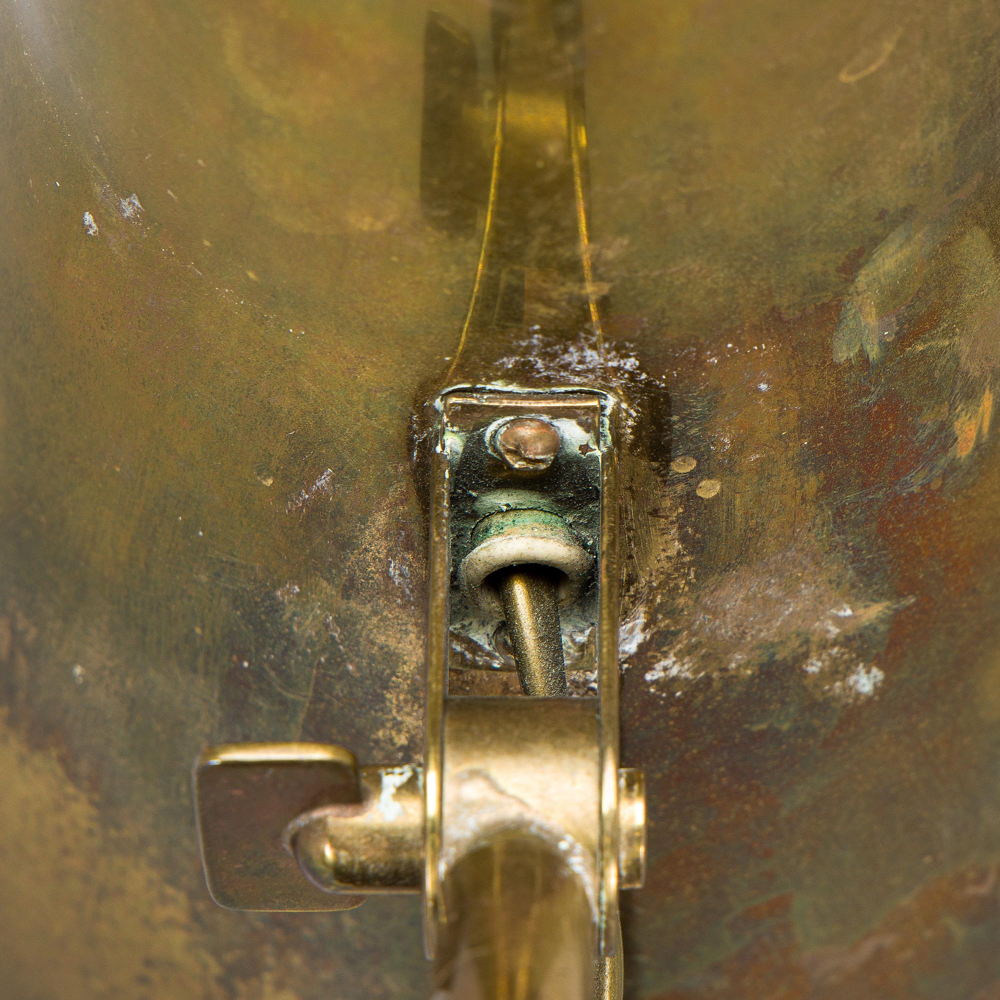Paavo Tynell, golvlampa, modell 9628 för Idman 1900-talets mitt.