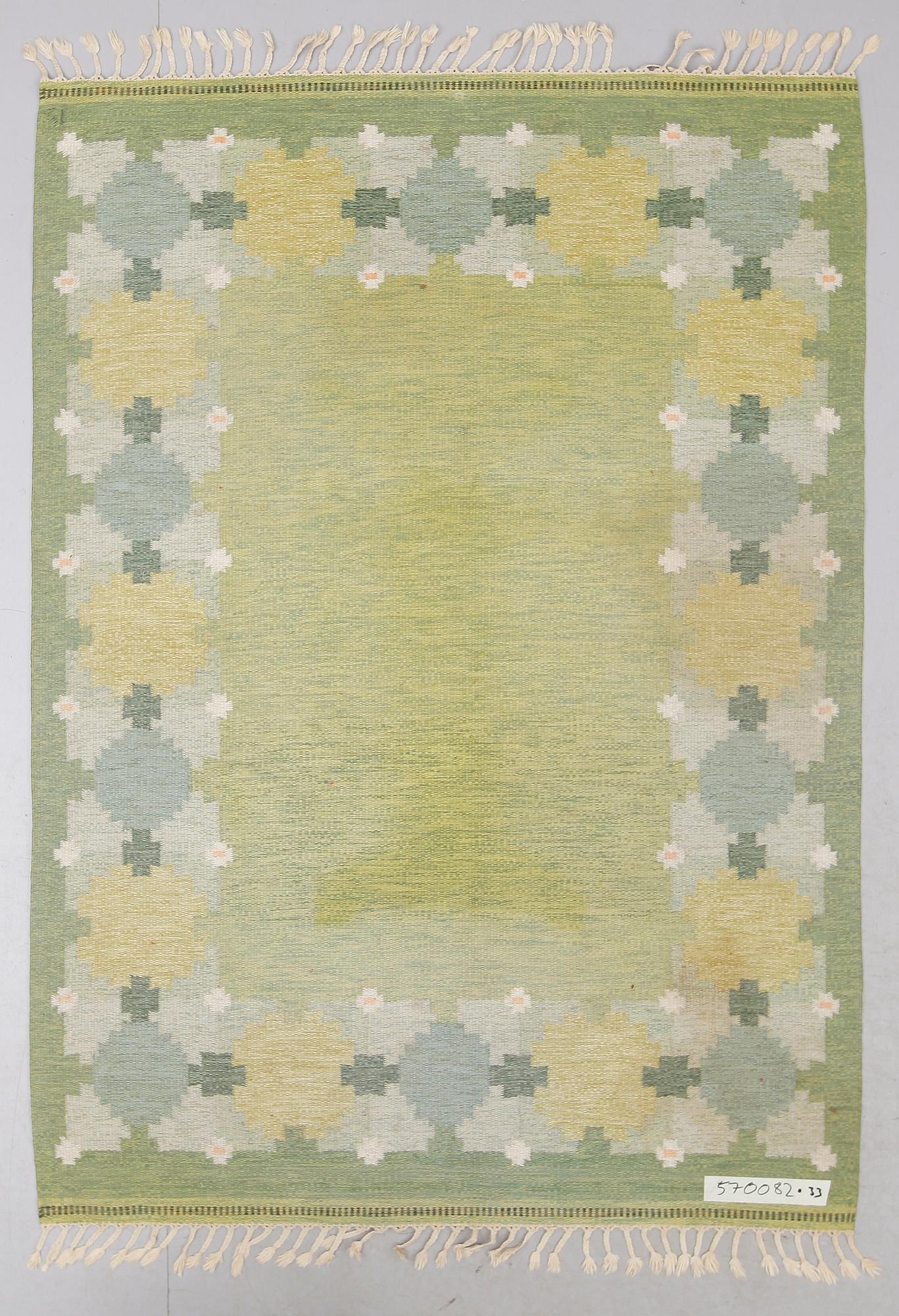 MATTA, rölakan, Ingegerd Silow, signerad. Ca 231 x 166 cm.
