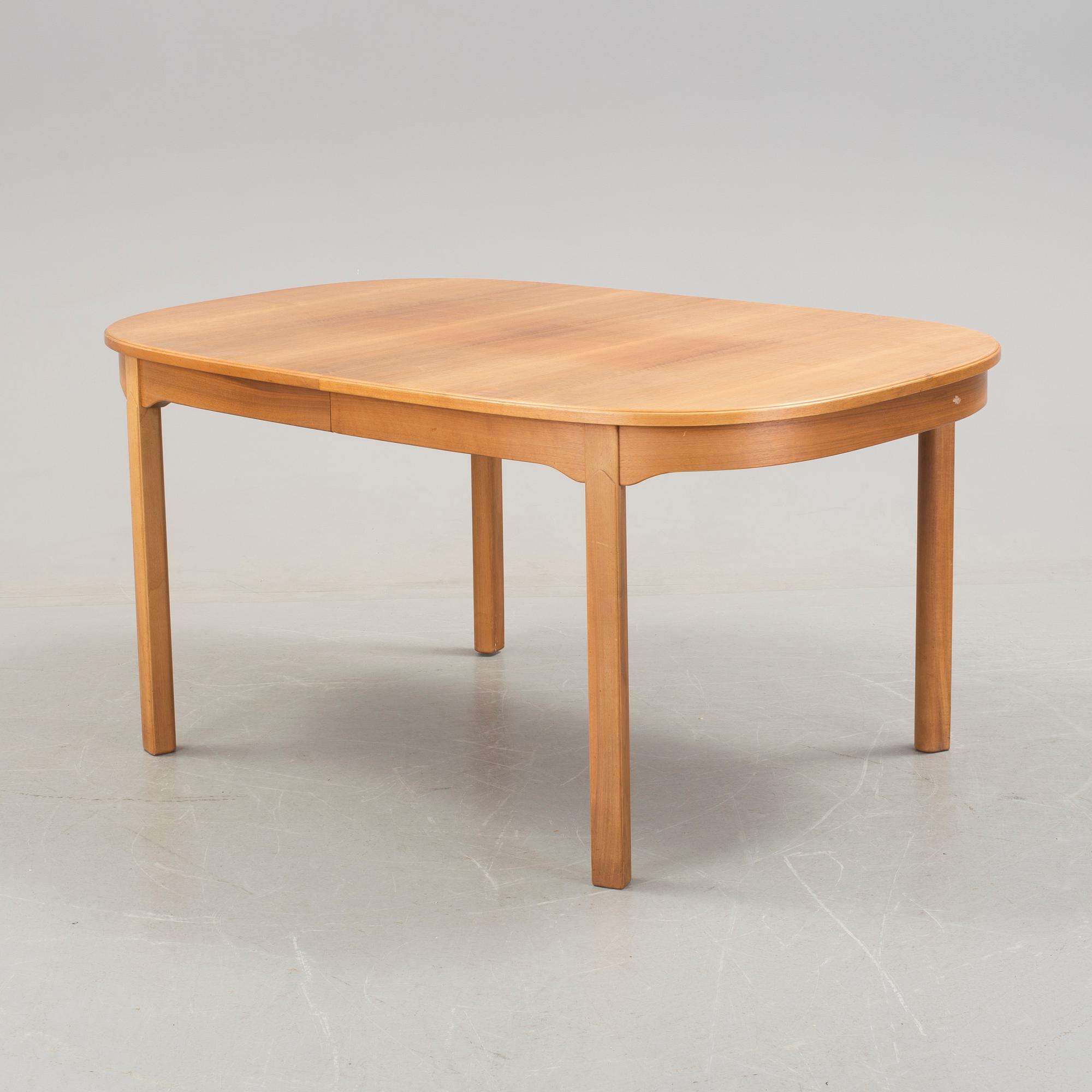 CARL MALMSTEN, matsalsgrupp, 7 delar, 'Ambassadör' för Åfors Möbelfabriken.