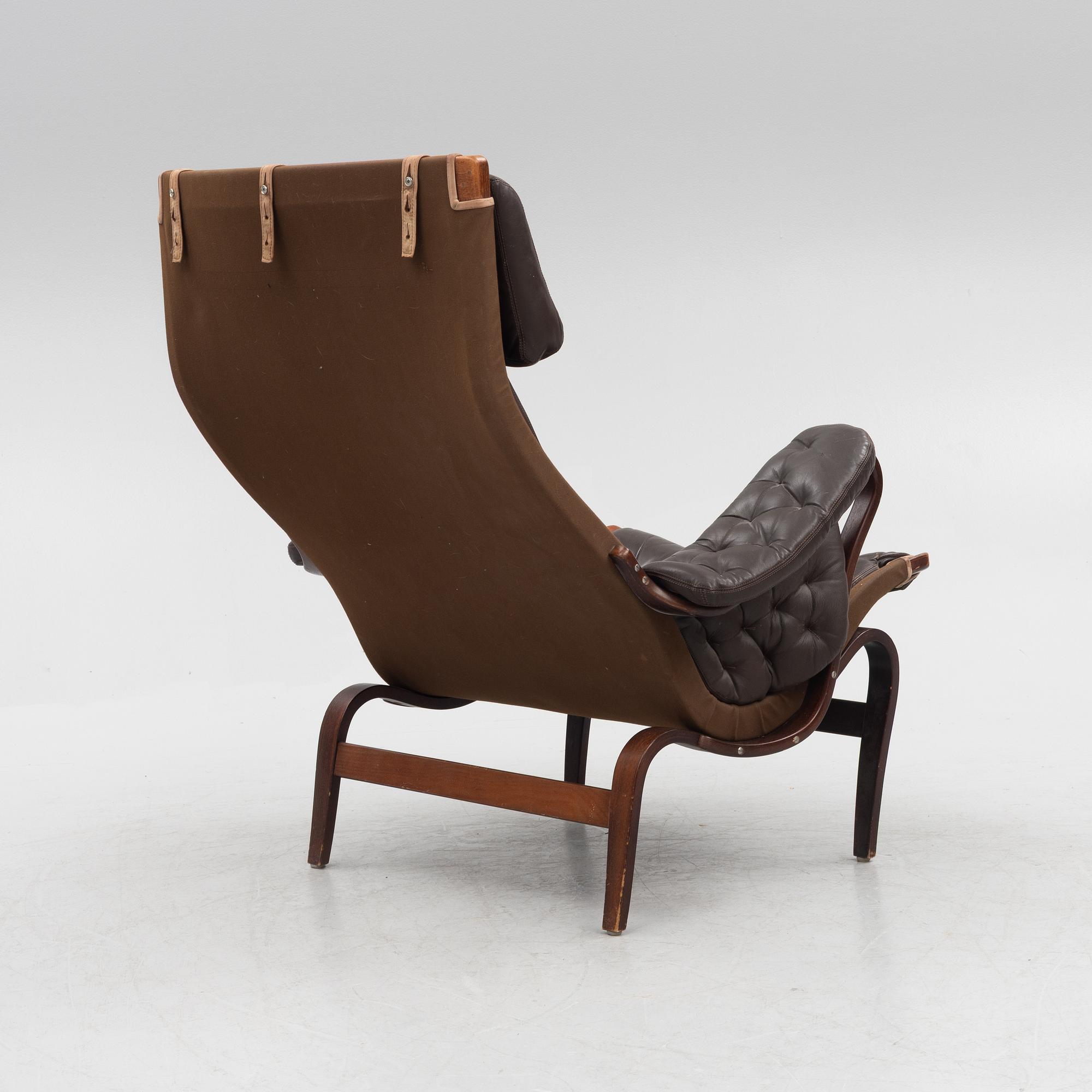 Bruno Mathsson, fåtölj, "Pernilla", Dux.