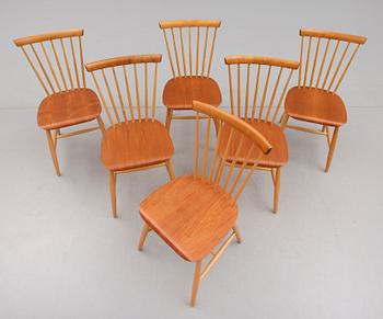 STOLAR, 6 st, märkta SM, 1900-talets mitt.