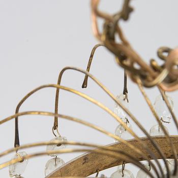 An Empire style chandelier, first half of the 20th century.