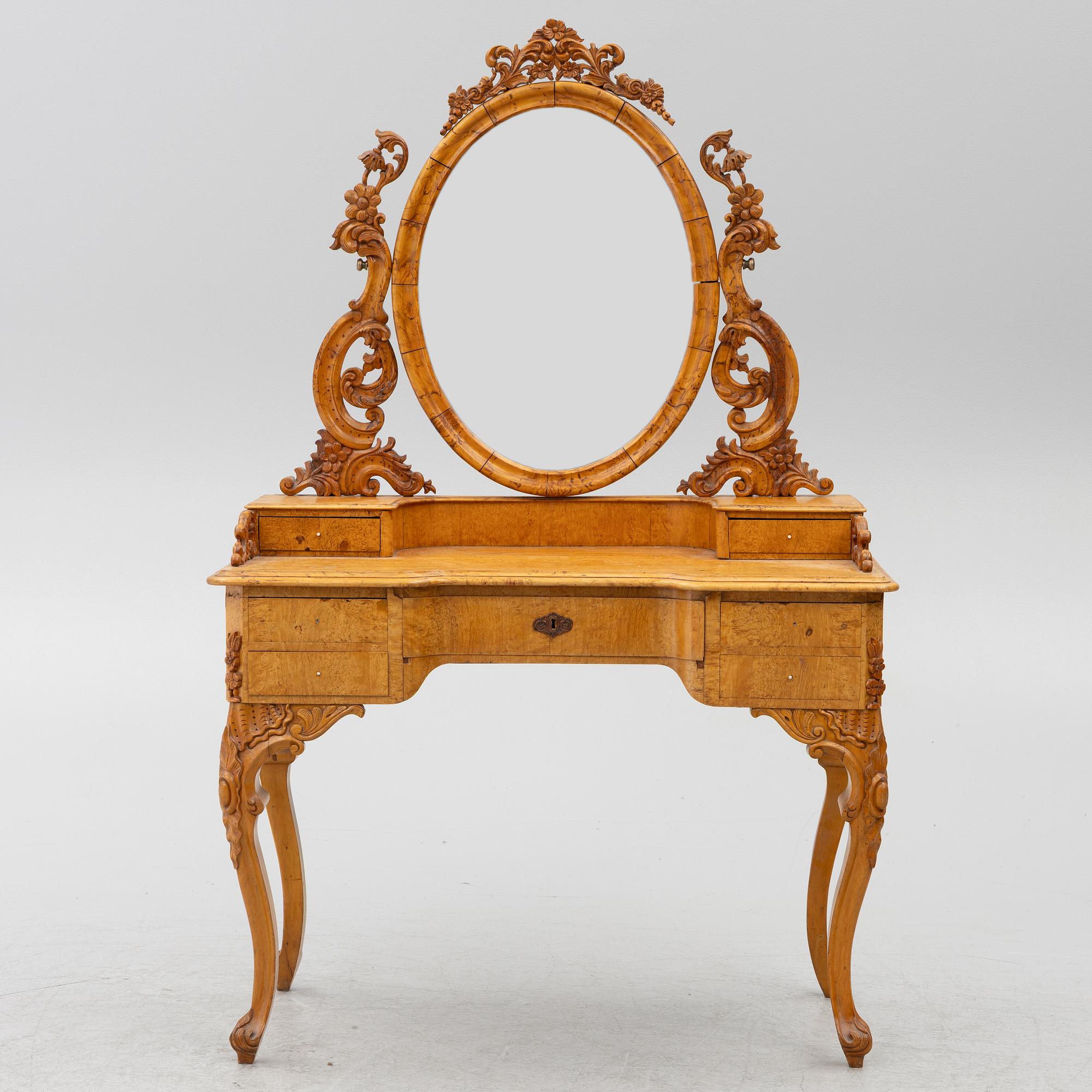 Dressing table, 19th century.