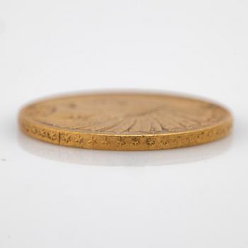 Gold coin USA, 10 dollars 1912.