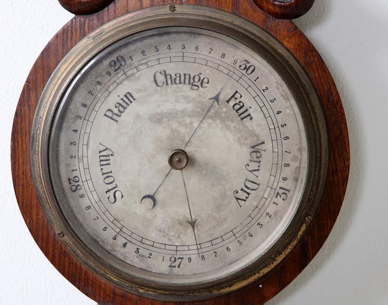 BAROMETER, England tidigt 1900-tal.