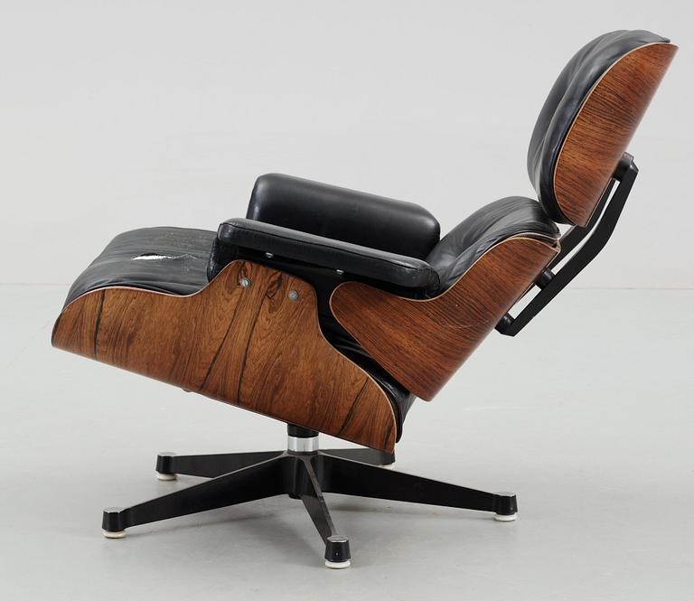 FÅTÖLJ, "Lounge Chair", Charles & Ray Eames.