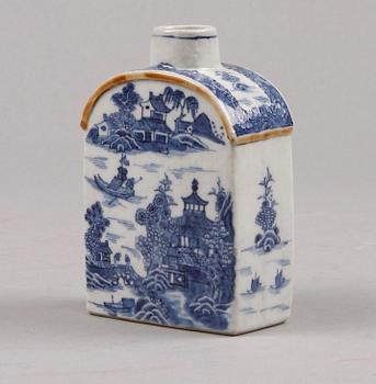 TEFLASKA, porslin, Jiaqing, Kina, 1700/1800-tal.